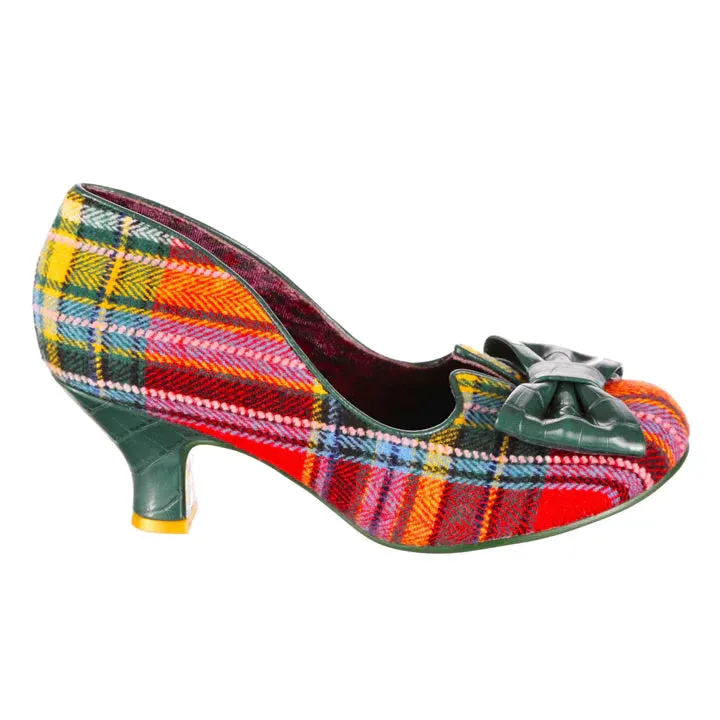 Dazzle Razzle green and red by Irregular Choice