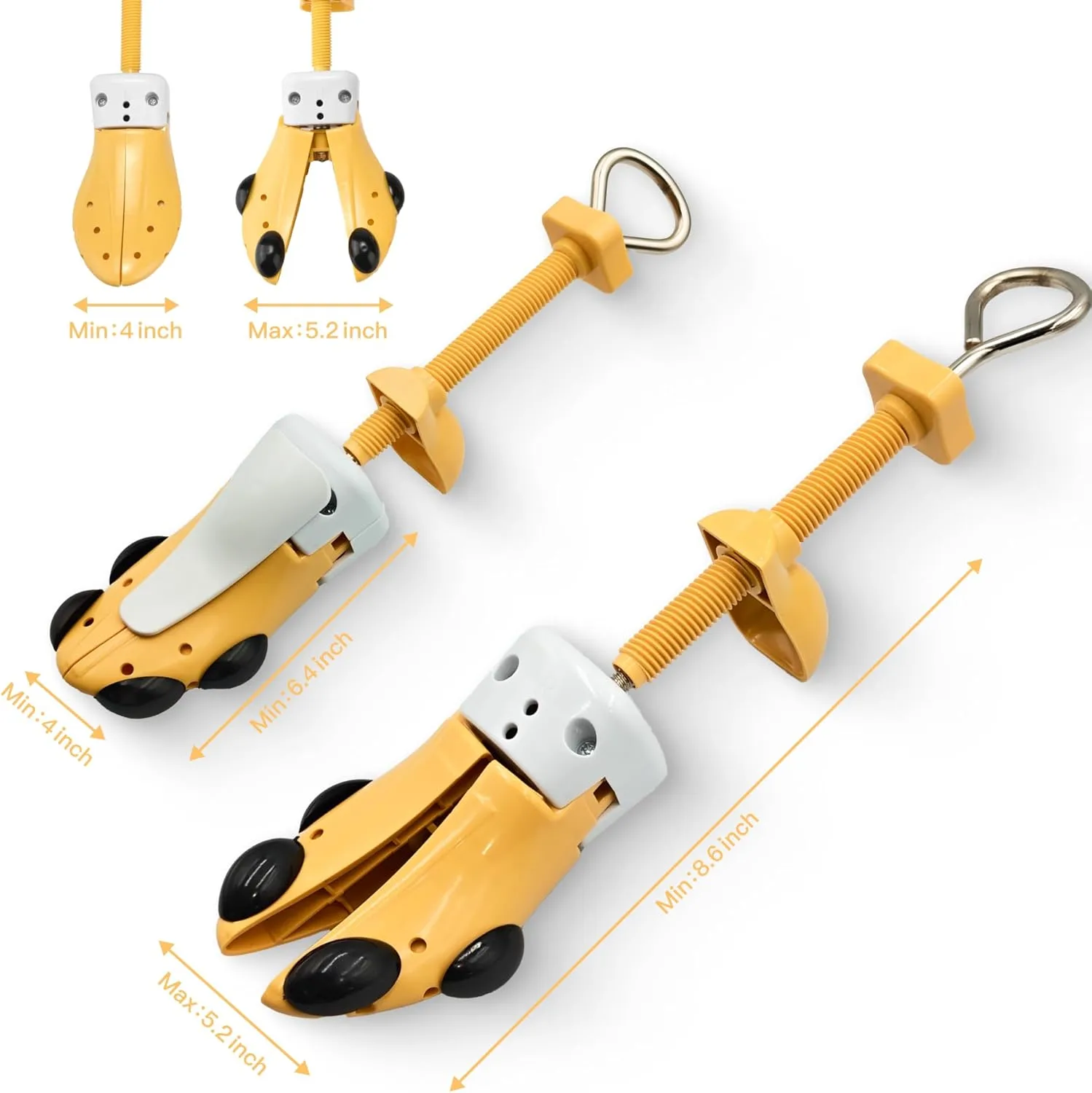 eachway Shoe Stretcher Women and Men,Premium Shoe Expander Widener Adjustable Length & Width for Wide Feet